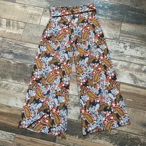 BUTTERY SOFT paisley wide leg pants!